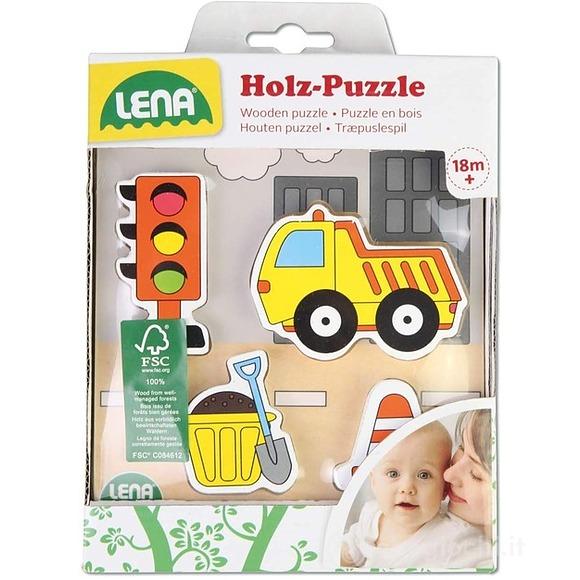 Puzzle In Legno - Lavori In Citta'