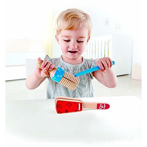 Set Percussioni Duo in legno (E0605)