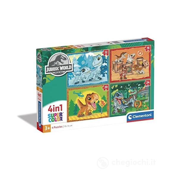 Jurassic World Puzzle 4 in 1 (21521)