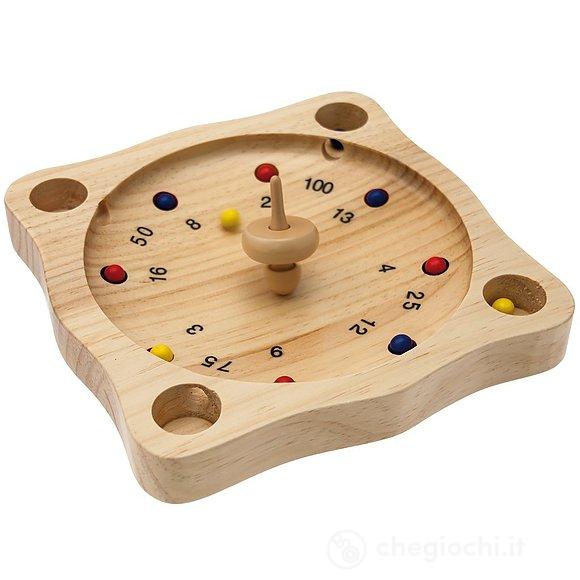 Trottola Tirolese In Legno