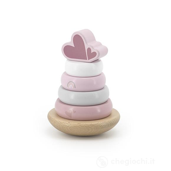 Piramide ad anelli rosa (LLWT-25224)