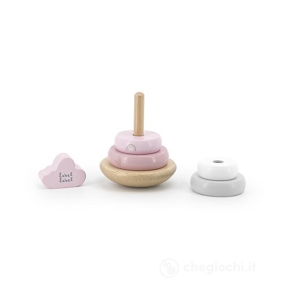 Piramide ad anelli rosa (LLWT-25224)