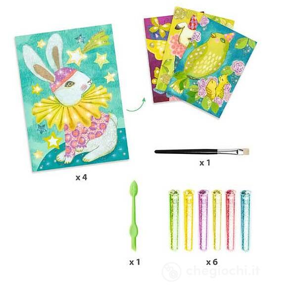 Carnival of the animals - Older ones - Tavole Glitter boards (DJ09524)