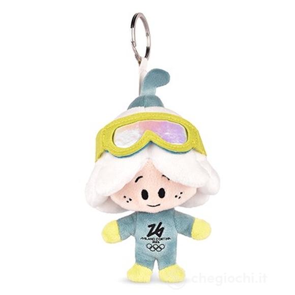Portachiavi Olimpiadi Sport Flo Con Maschera – Mascotte Olimpiadi Milano Cortina 2026