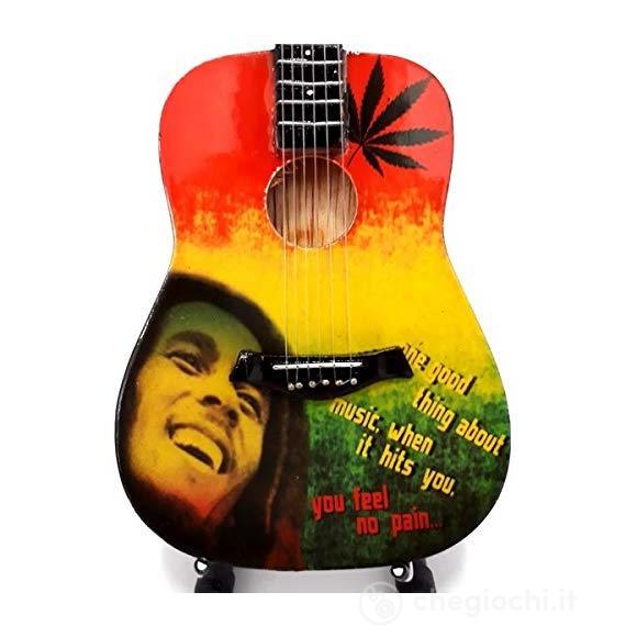 Mini Guitar Bob Marley Tribute One Love