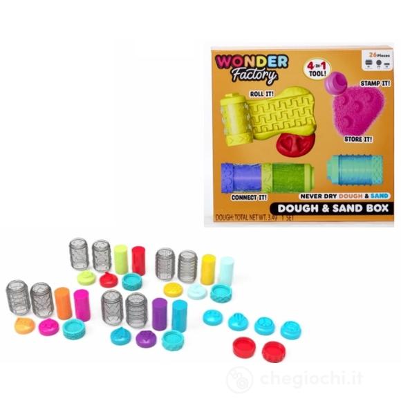 Wonder Factory Never Dry Dough & Sand Mega Box Set