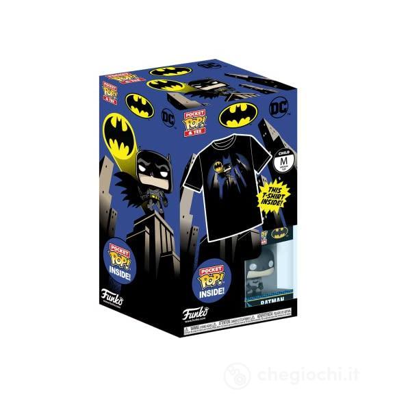 DC Comics - Pocket Pop Funko & Tee Box - Batman (T-Shirt 11-12)