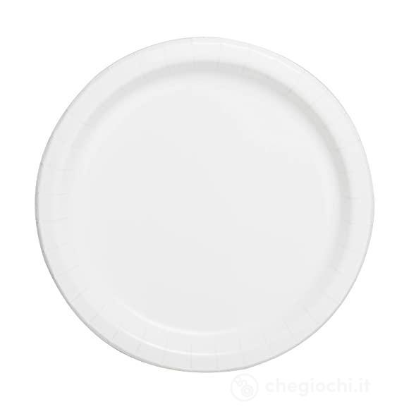 16 Bright White 9In Plates Sup Qs. Piatto 23 Cm Bianco Sup