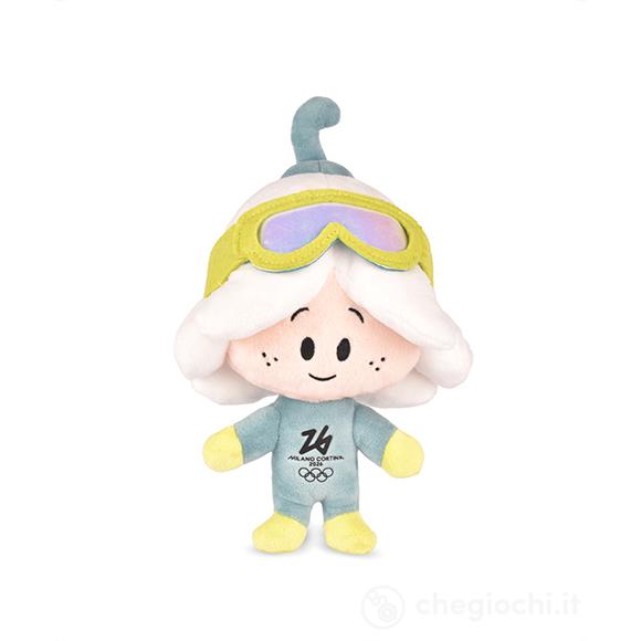 Peluche Olimpiadi Sport Flo Maschera 20 Cm – Mascotte Olimpiadi Milano Cortina 2026