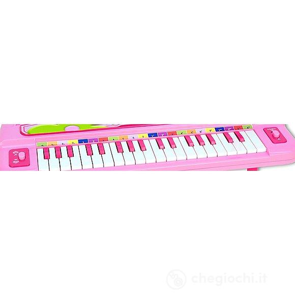 Pianoforte 37 tasti rosa (10 2071)