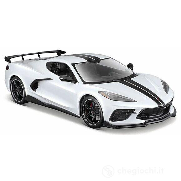 Chevrolet Corvette Stingray Coupe High Wing 2020 - 1:24 Red & White - colori assortiti
