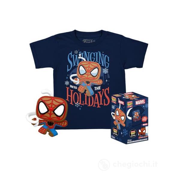 Marvel: Spider-Man Pocket Pop Funko & Tee Box - Spidey (Gb) (T-Shirt 9-10)