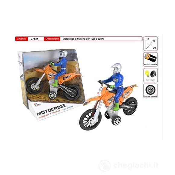 Moto Cross Frizione Luci E Suoni