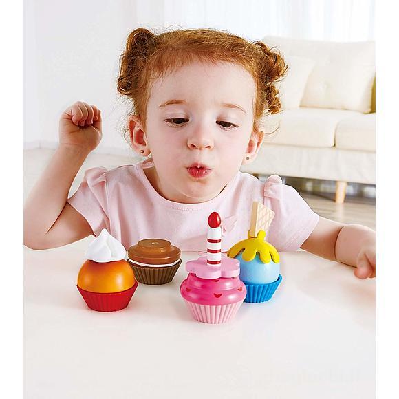 Dolci Cupcakes in legno (E3157)