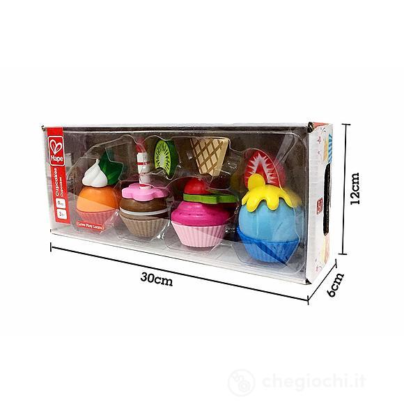 Dolci Cupcakes in legno (E3157)