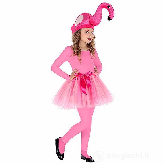 Costume Fenicottero rosa 4-5 anni