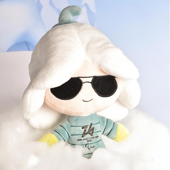 Peluche Paralimpiadi Fashion Flo Occhiali 20 Cm – Mascotte Olimpiadi Milano Cortina 2026