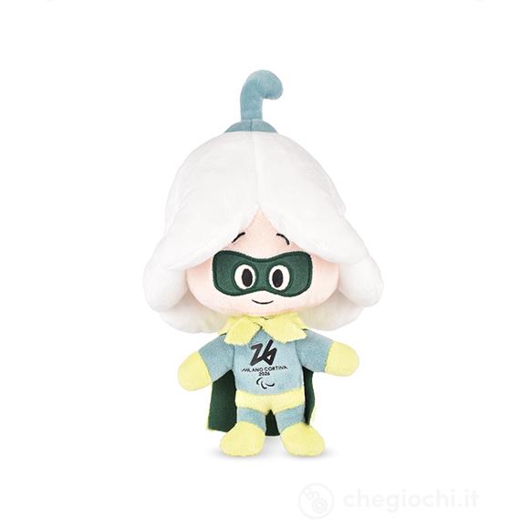 Peluche Paralimpiadi Super Flo Mantello 20 Cm – Mascotte Olimpiadi Milano Cortina 2026