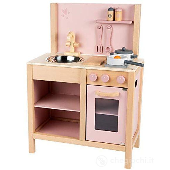 Cucina in legno rosa (LLWT-25385)