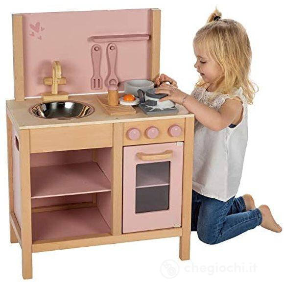 Cucina in legno rosa (LLWT-25385)