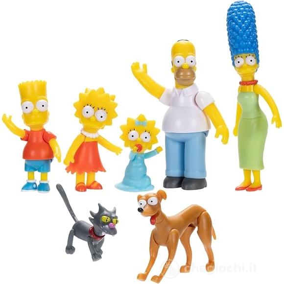 The Simpson Personaggi Articolati 6 Cm Pack (175394)
