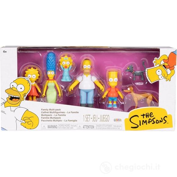 The Simpson Personaggi Articolati 6 Cm Pack (175394)