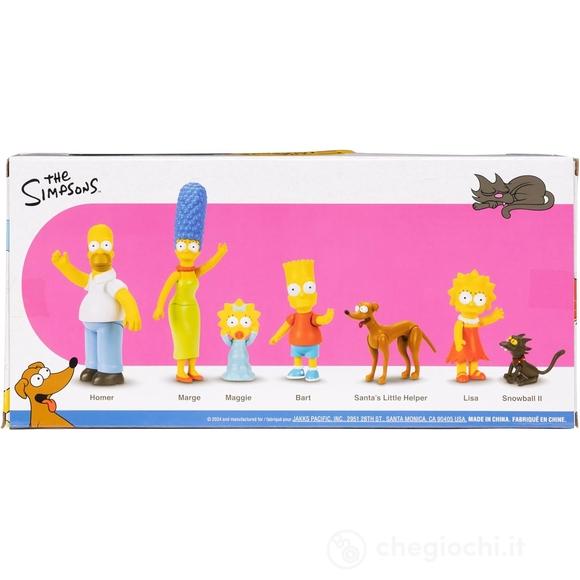 The Simpson Personaggi Articolati 6 Cm Pack (175394)
