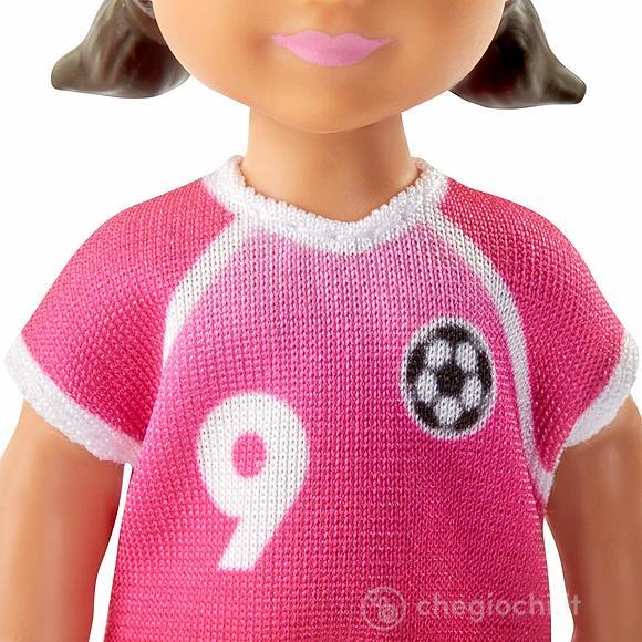 Barbie Playset Allenatrice di Calcio con 2 Bambole e Accessori (GLM47)