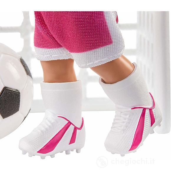Barbie Playset Allenatrice di Calcio con 2 Bambole e Accessori (GLM47)