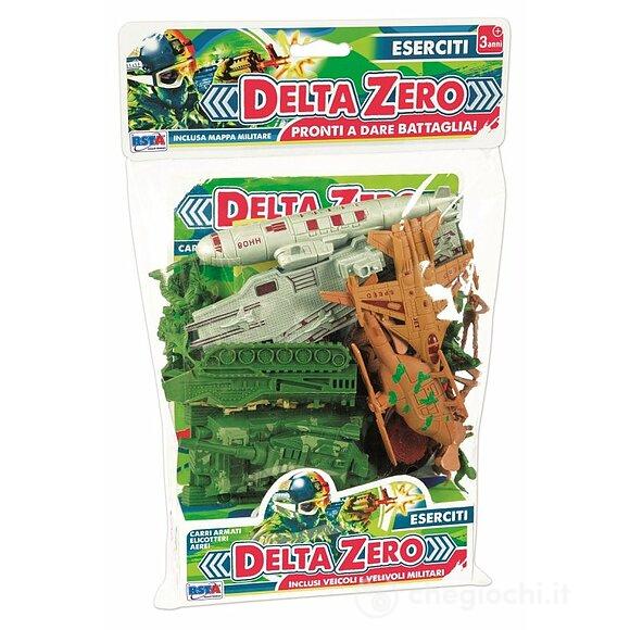 Busta soldatini e veicoli militari Delta Zero