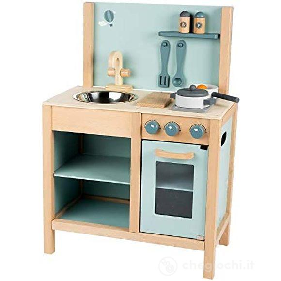 Cucina in legno verde (LLWT-25415)
