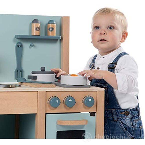 Cucina in legno verde (LLWT-25415)