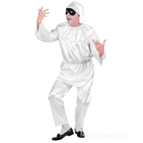 Pulcinella (casacca, pantaloni, cappello) Taglia S