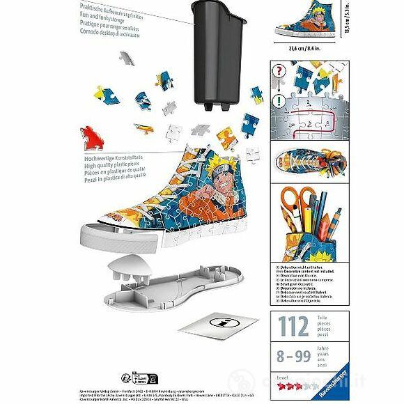 Puzzle 3D Portapenne Sneaker - Naruto (11543)
