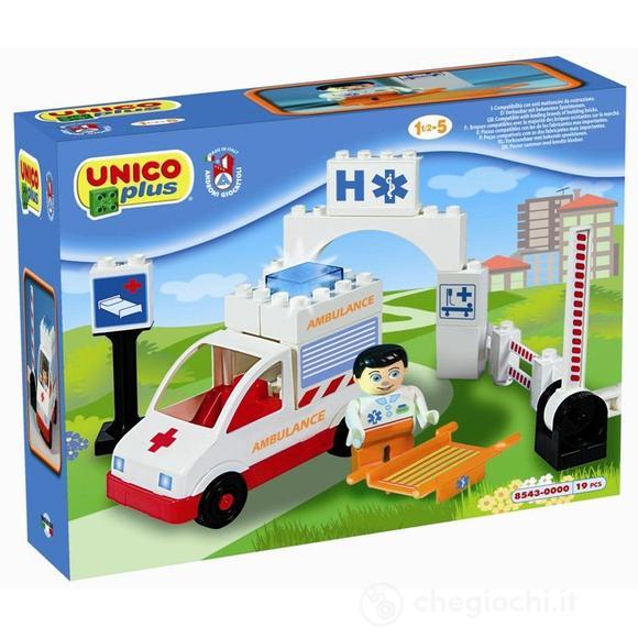 Unicoplus 8933-0MAX – Parco Giochi In Mattoncini, 96 Pezzi, Colori Assortiti, Made In Italy