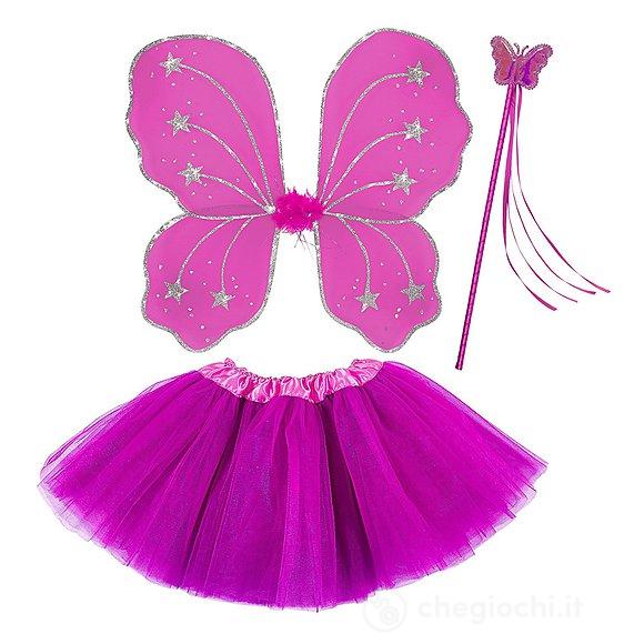 Costume fatina fucsia