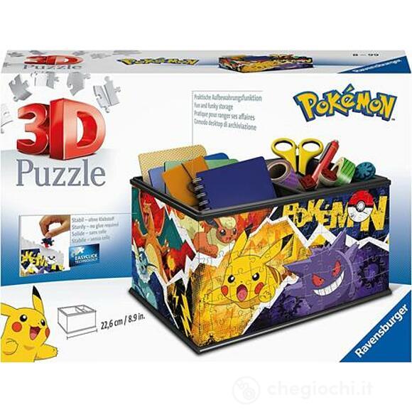3D PUZZLE Storage Box - Pokemon