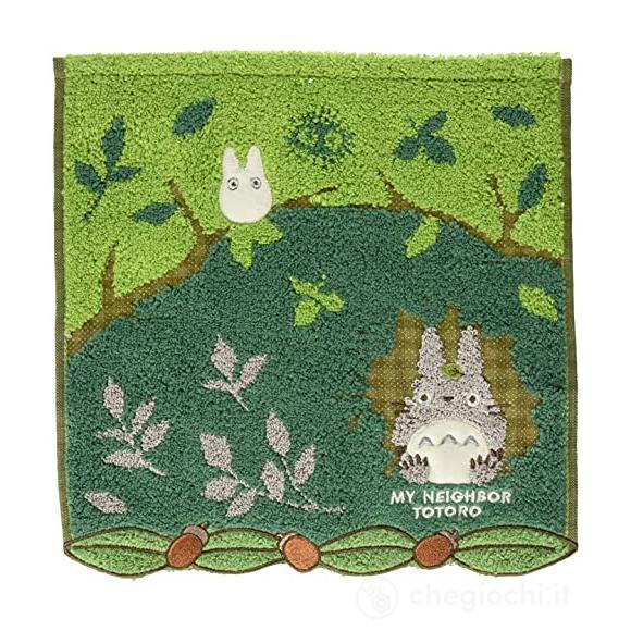 Totoro Hiding In Acorn Tree Mini Towel