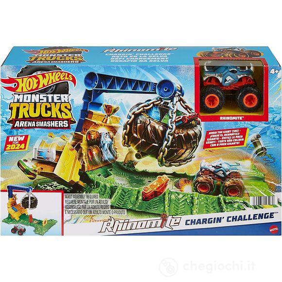 Hot Wheels pista Sfida Demolizione del Carico Rhinomite