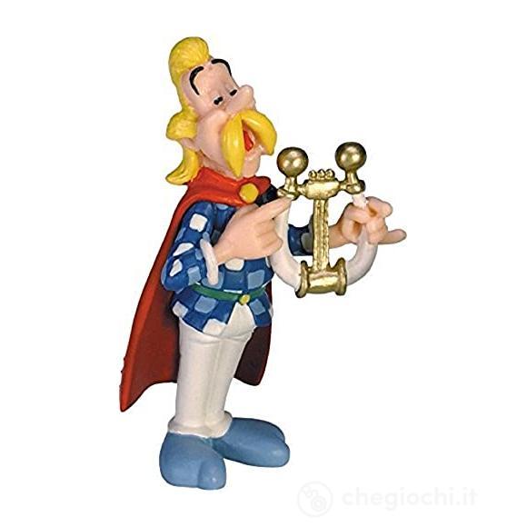 Asterix - Mini Figure Assurancetourix Suona La Lira Altezza 6,6 Cm