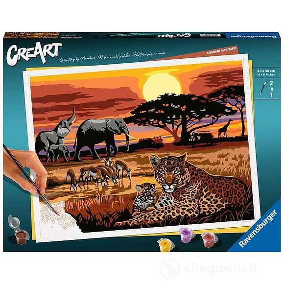 CreArt Serie Premium B - Vita nella Savana (23548)