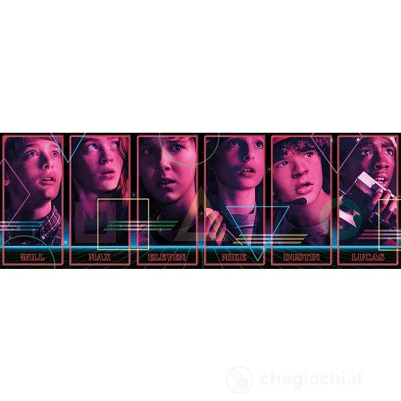 Puzzle 1000 Panorama Stranger Things
