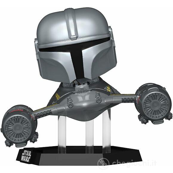 Funko Pop - Star Wars The Mandalorian - The Mandalorian in N-1 Starfighter with R5-D4