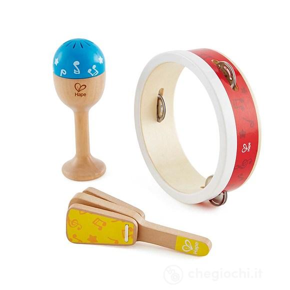 Set Percussioni in legno (E0615)