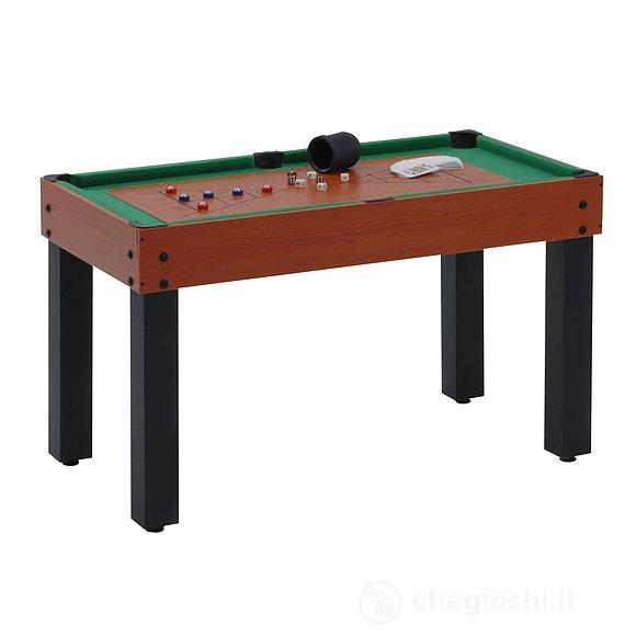 Tavolo da gioco Multi 12 Giochi in uno (Biliardo, calcetto)