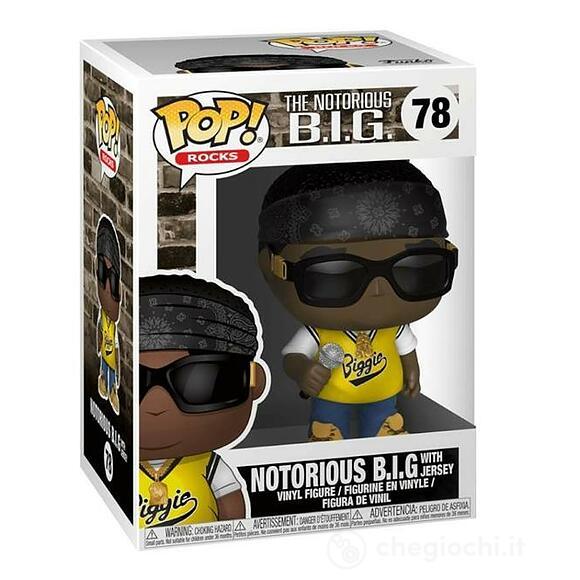 Funko Pop! Rocks - Notorious B.I.G. In Jersey