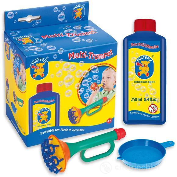 Pustefix Bolle di Sapone con Tromba