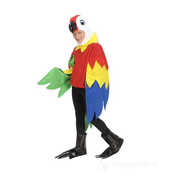 Pappagallo (Costume, Maschera, Zampe) (140 Cm / 8-10 Years)