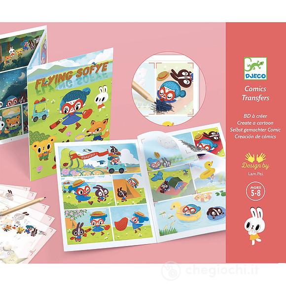 Flying Sofye - Small gifts for little ones - Rub-on transfers (DJ09558)