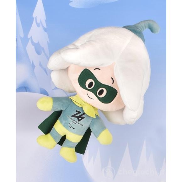 Peluche Paralimpiadi Super Flo Mantello 30 Cm – Mascotte Olimpiadi Milano Cortina 2026